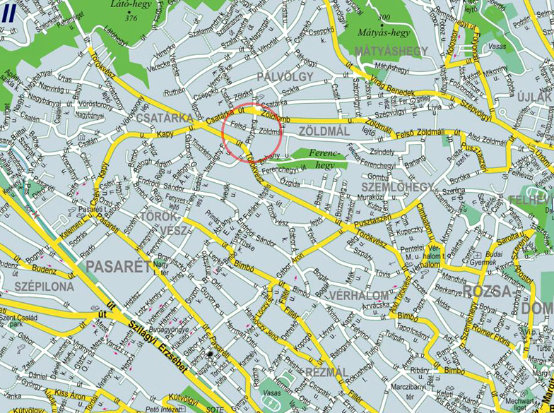 budapest térkép ii kerület Hol vagyunk? budapest térkép ii kerület